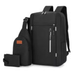 3 Pics Bag Combo Pack (Black)